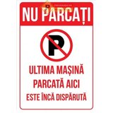 Indicatoare nu parcati aici